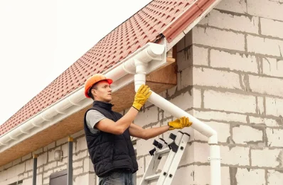 Pose et remplacement de gouttières à Autoreille